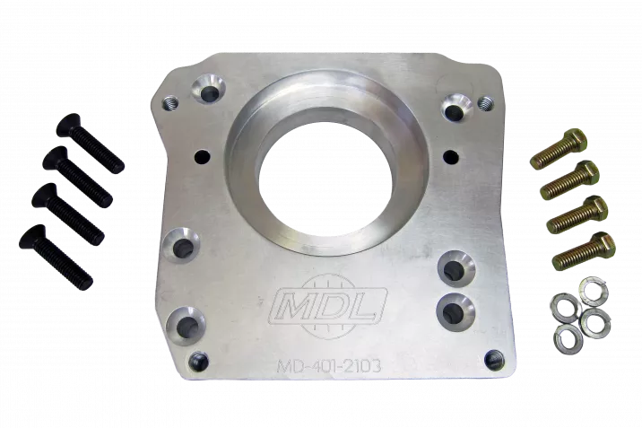 MDL, Ford Ford 140/170Ci w/2.77" 3-Speed Bellhousing to 83-93 Ford T5 Adapter Plate